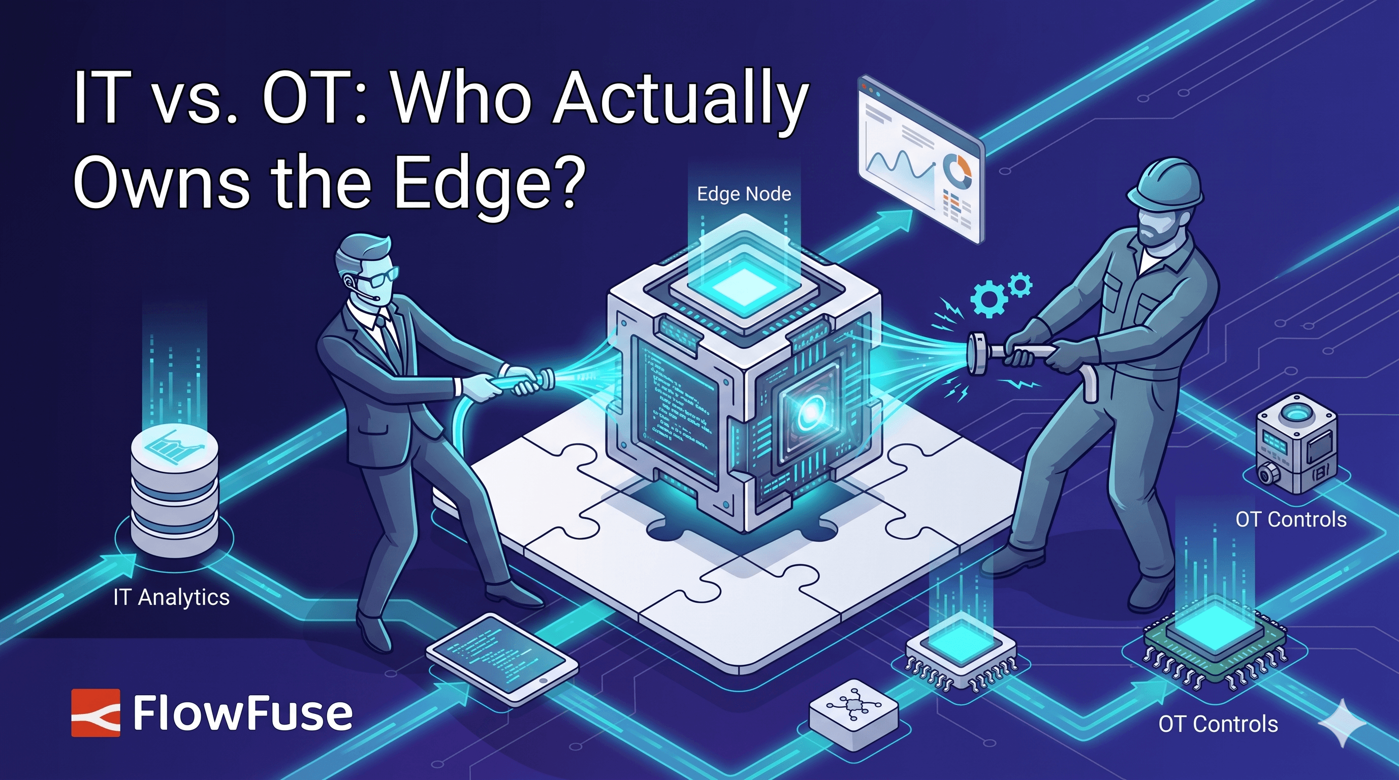 Image representing IT vs. OT: Who Actually Owns the Edge?